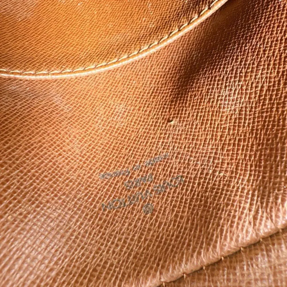 LOUIS VUITTON Brown Monogram Canvas Shoulder Bag